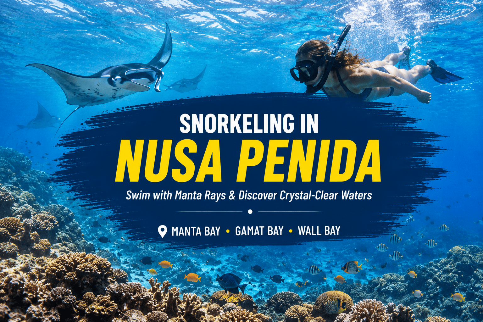 Snorkeling in Nusa Penida: Discover Bali's Underwater Paradise